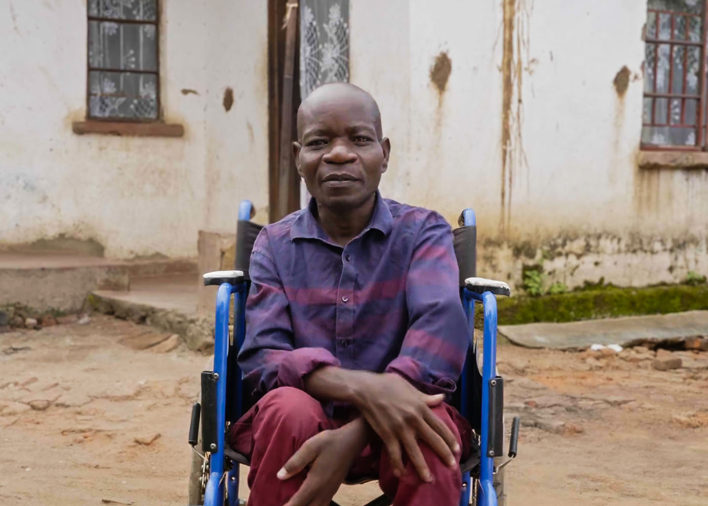 Samuel Kumwanje, lived experience of CKD, from the mini film 'Raise your voice' in Malawi