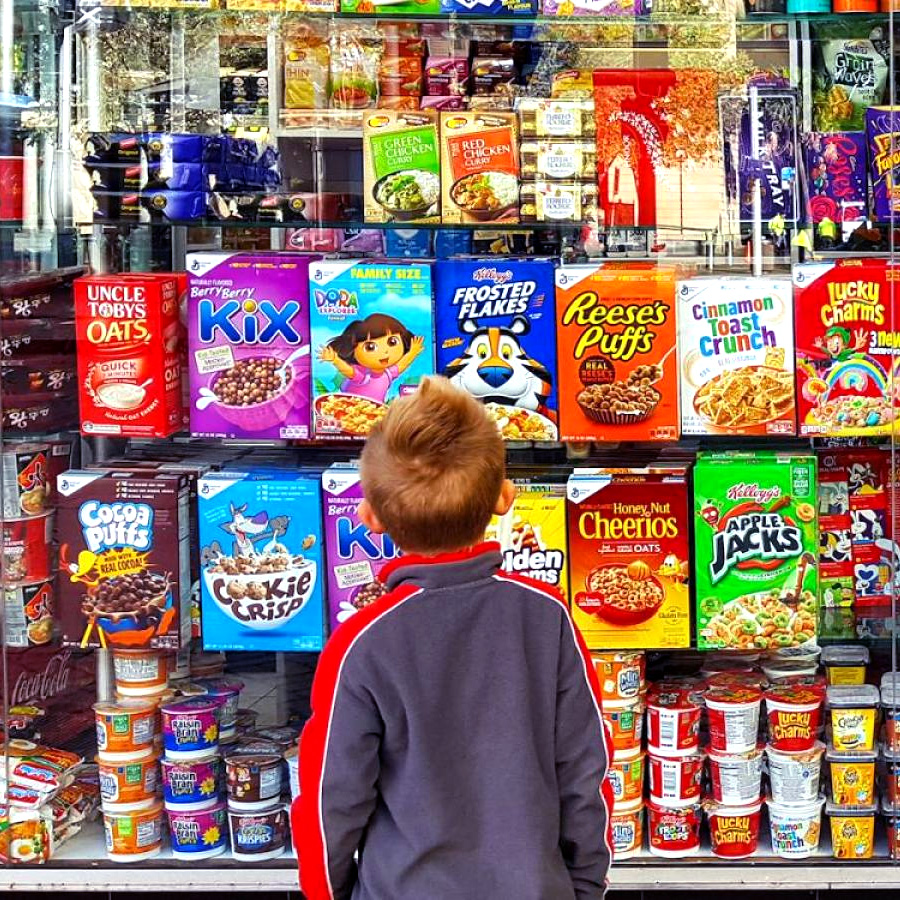 Selling a sick future to children through marketing