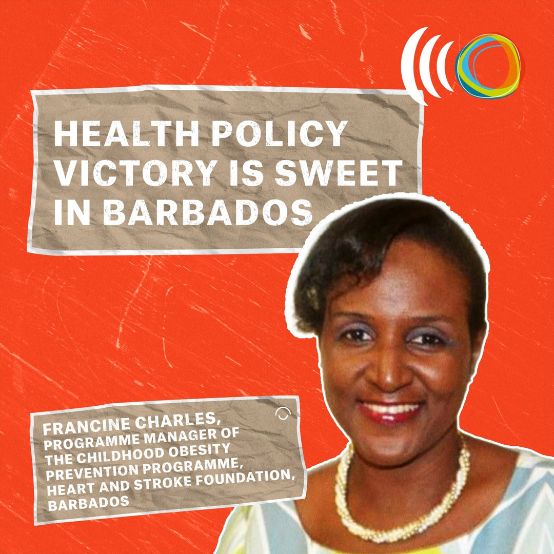 Health policy victory is sweet in Barbados with Francine Charles podcast cover