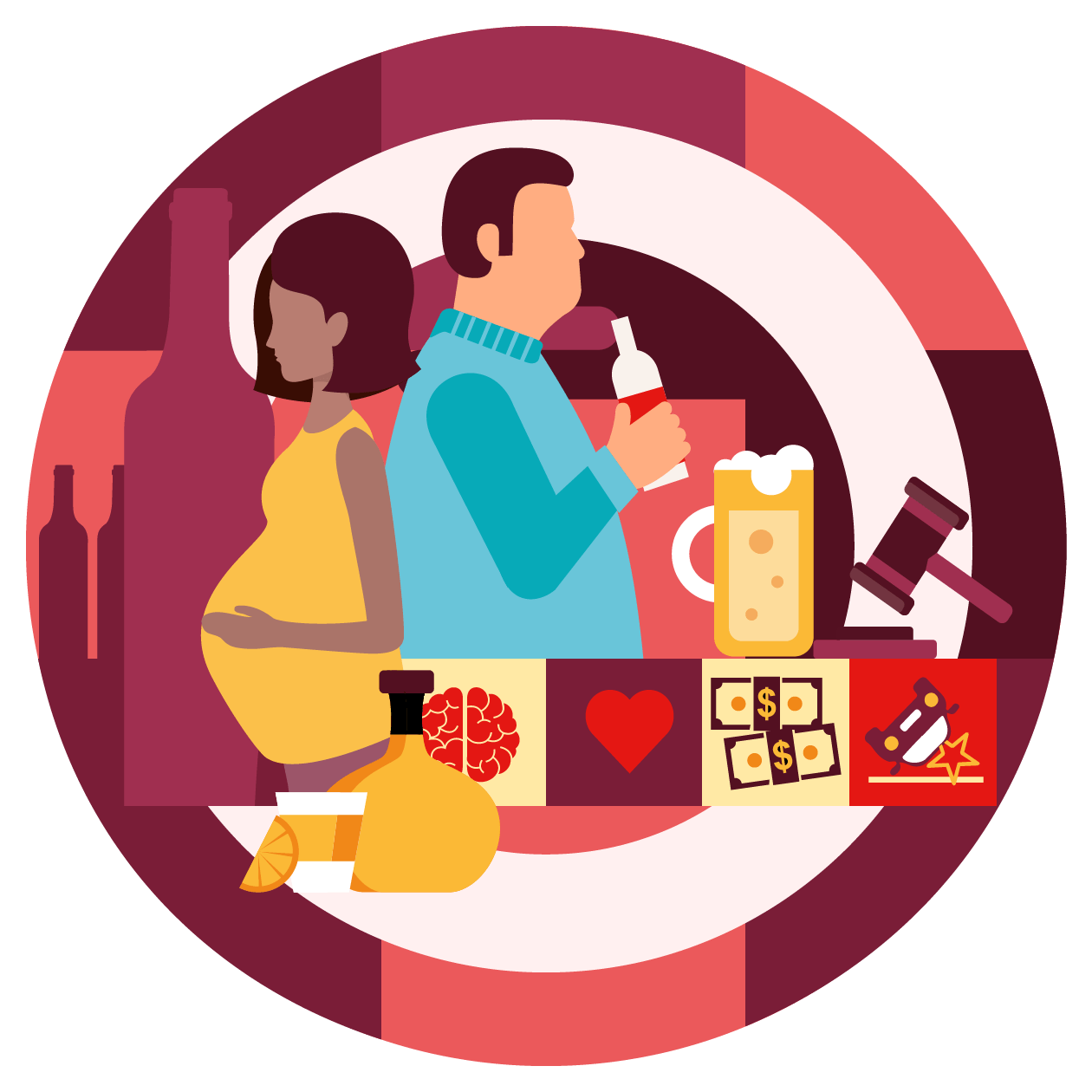 alcohol use illustration