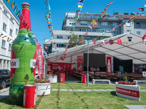 Beer brand sponsors sporting event in Bosnia Herzegovina 