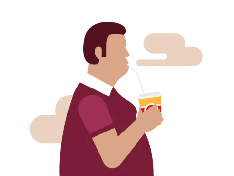 unhealthy diets icon