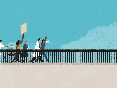 Bridging the Gap on NCDs - Policy Brief cover © NCD Alliance