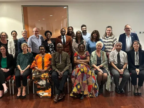 NCDA Board with Rwanda NCD Alliance