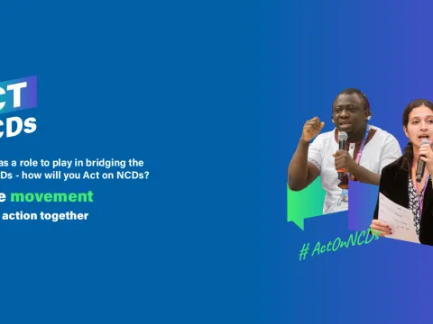 2020 Global Week for Action on NCDs logo