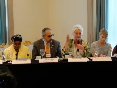 Speakers at the NCD Alliance Breakthrough Breakfast