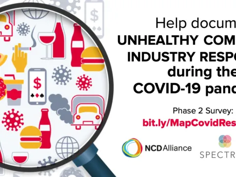 Unhealthy commodities industry practices during COVID-19
