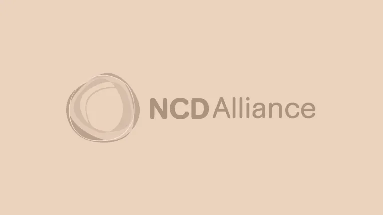 NCD Alliance logo blacked out
