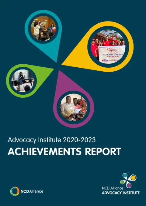 Advocacy institute report covet 2020-2023 with a few photos