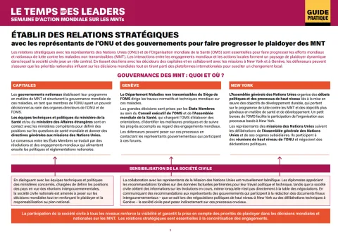 French pocket guide on ncd advocacy