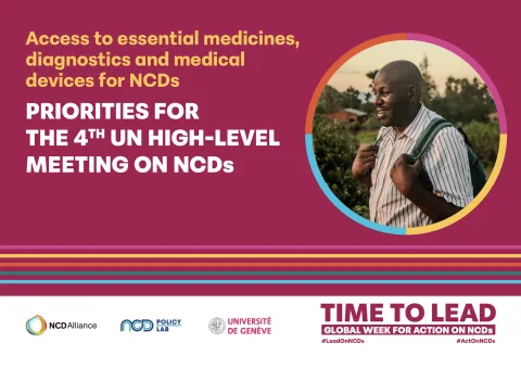 Access to medicines for NCDs HLM4 brief thumbnail 