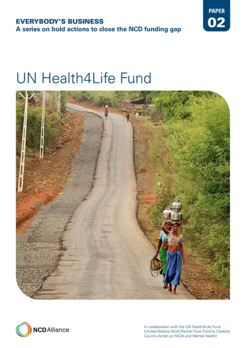 un health fund for ncds report cover