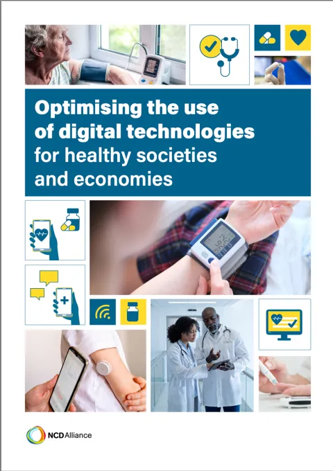 Optimising the use of digital technologies for healthy societies and economics Cover