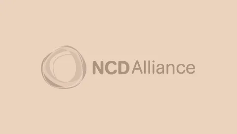 NCD Alliance logo blacked out