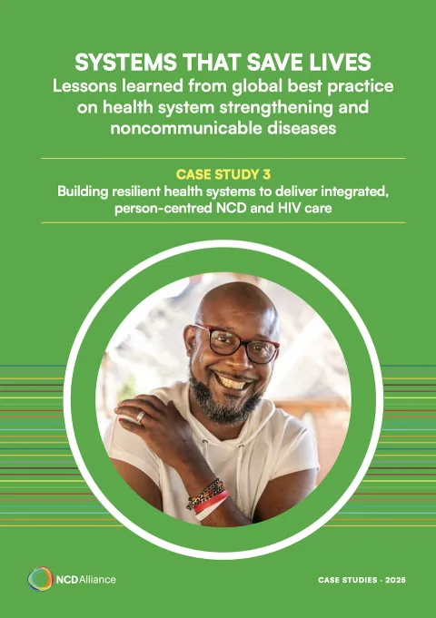 Building resilient health systems to deliver integrated, person-centred NCD and HIV care case study thumbnail