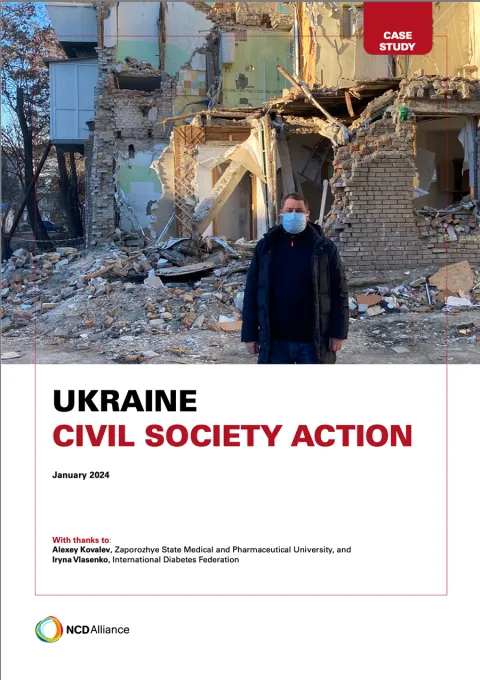Ukraine : Civil society action Cover 