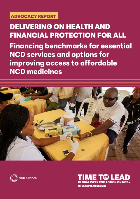 Delivering on Health and Financial Protection for All Advocacy Briefing cover