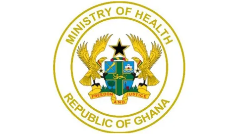 Logo of the Ghana Ministry of Health